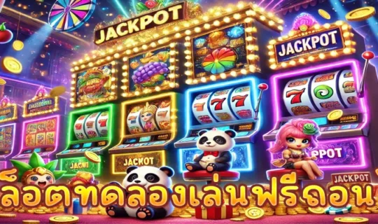 สล็อตทดลองเล่นฟรีถอนได้